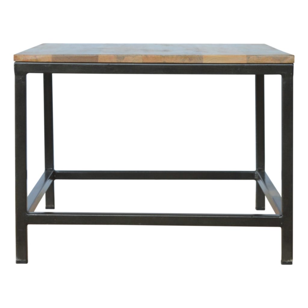 Metal Base Rectangular Coffee Table 2