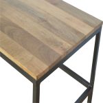 Metal Base Rectangular Coffee Table 3