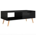 Black High Gloss Coffee Table 1