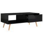 Black High Gloss Coffee Table 2