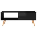 Black High Gloss Coffee Table 3