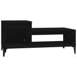 Black Step Design Wooden Coffee Table 2