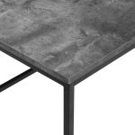 Concrete Effect Top Rectangular Coffee Table 1