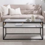 Glass Rectangular Coffee Table 1