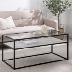 Glass Rectangular Coffee Table