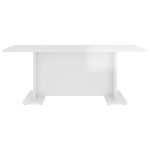 Gloss Legged Rectangular Coffee Table 1