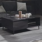 Grey High Gloss Coffee Table