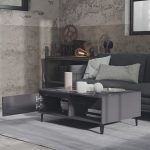 Grey High Gloss Coffee Table3