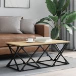 Oak Rectangular Wooden Coffee Table