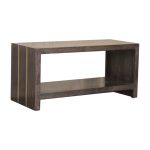 Rectangular Chestnut Coffee Table with undershelf 1