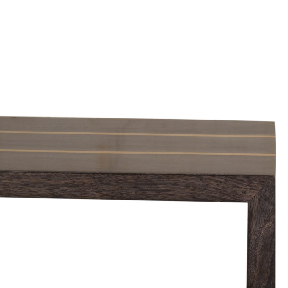 Rectangular Chestnut Coffee Table with undershelf 4