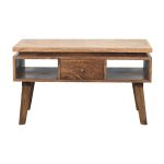 Rectangular Coffee Table with centred Drawer 1