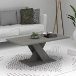 Melamine Coffee Table In Anthracite