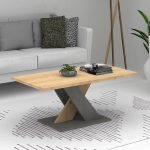 Melamine Coffee Table In Sonoma Anthracite